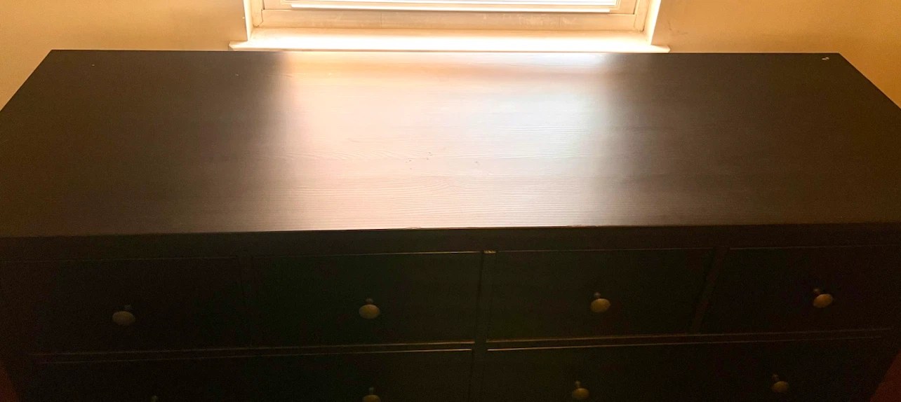 Black 8-Drawer Dresser - photo 4