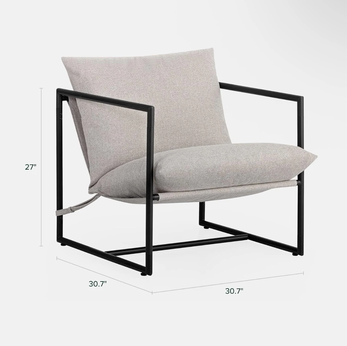 Dark Blue Accent Chair - photo 4