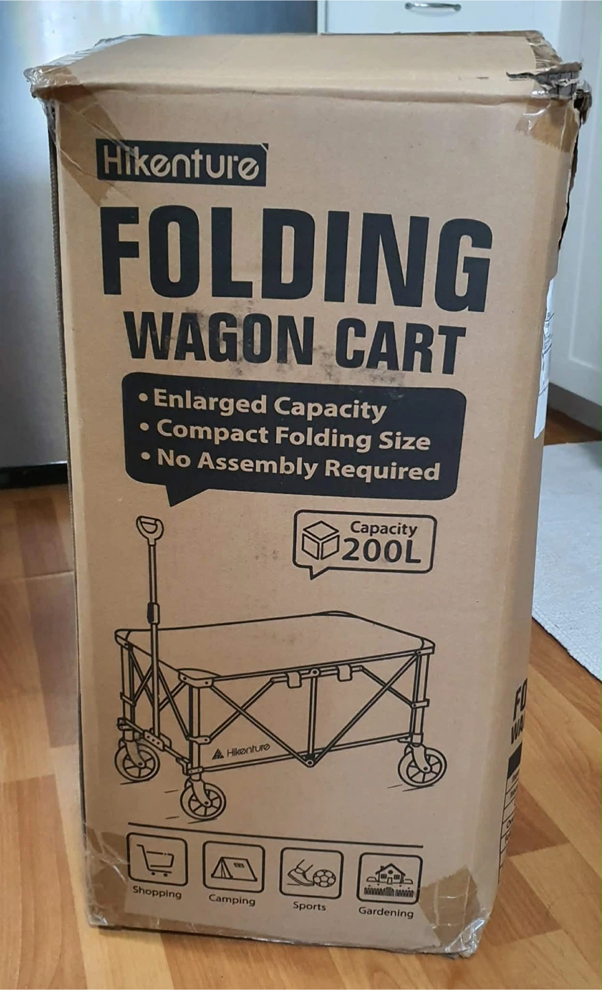 HIKENTURE Folding Wagon Cart