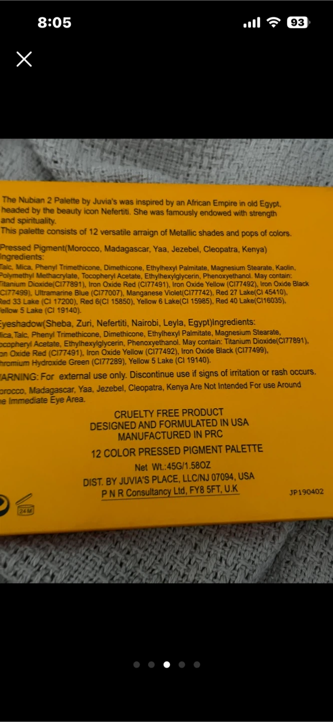 Juvia's Place The Nubian 2 Eyeshadow Palette - photo 3
