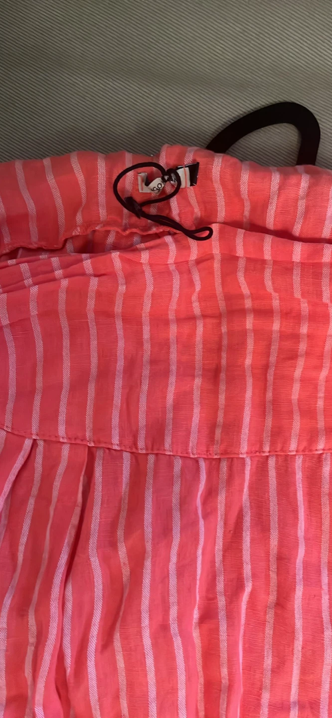 Coral striped maxi dress - photo 3