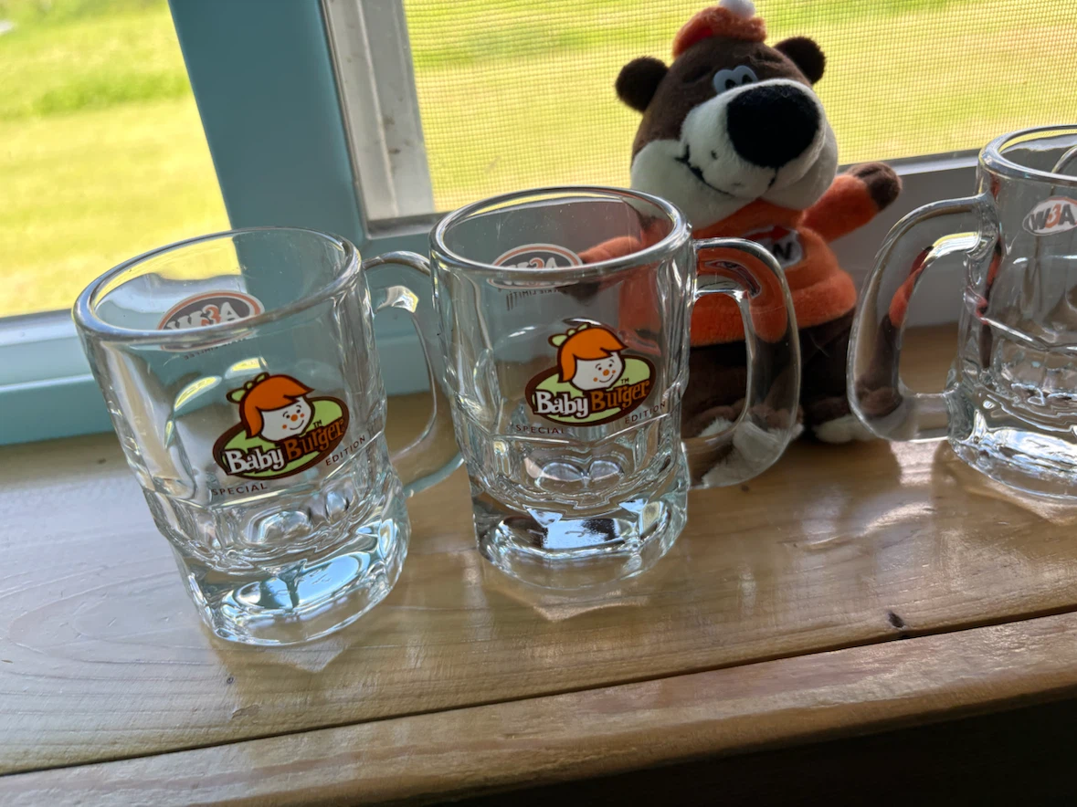 A&W Baby Root Beer Mugs - Set of 3