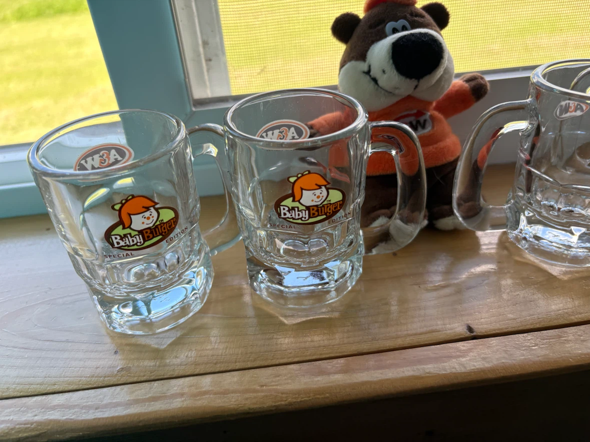 A&W Baby Root Beer Mugs - Set of 3 - photo 3