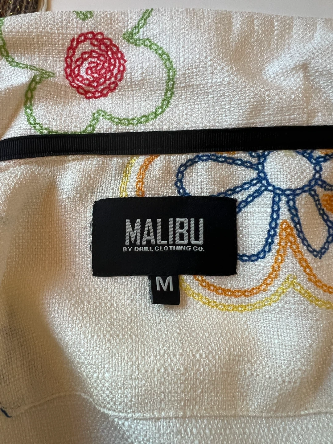 Malibu Embroidered Shirt - Size M - photo 3