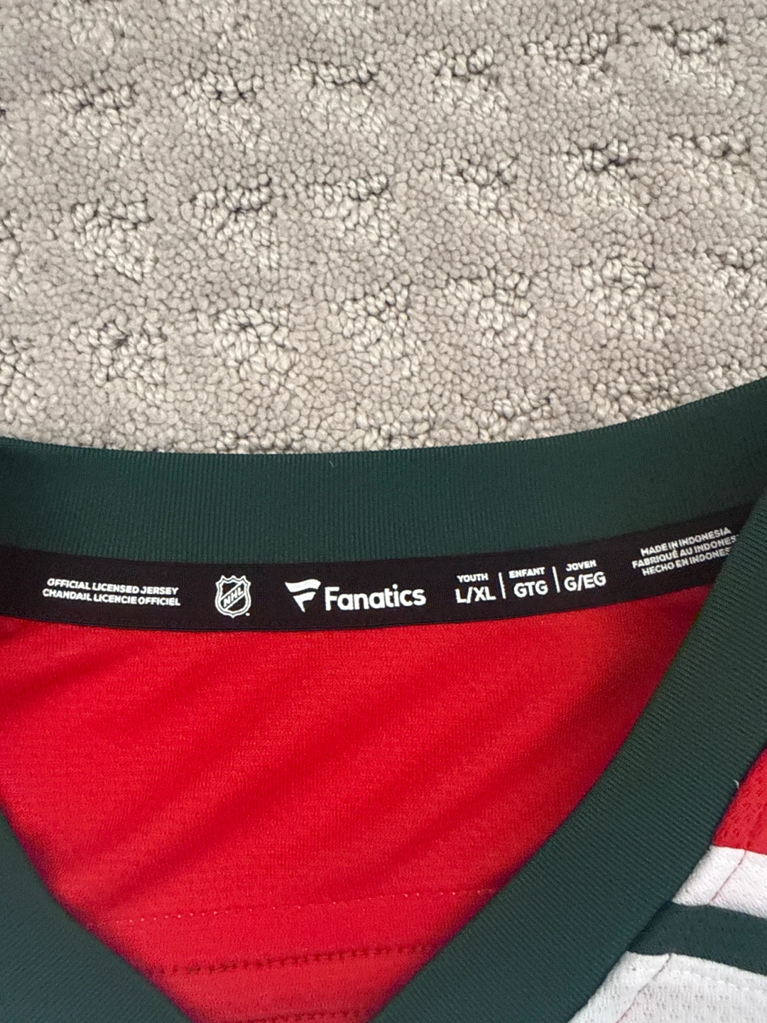 New Jersey Devils Fanatics Youth Hockey Jersey - photo 2