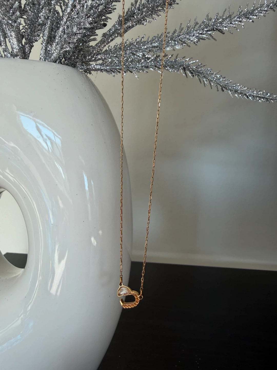 Swarovski Swan Pendant Necklace