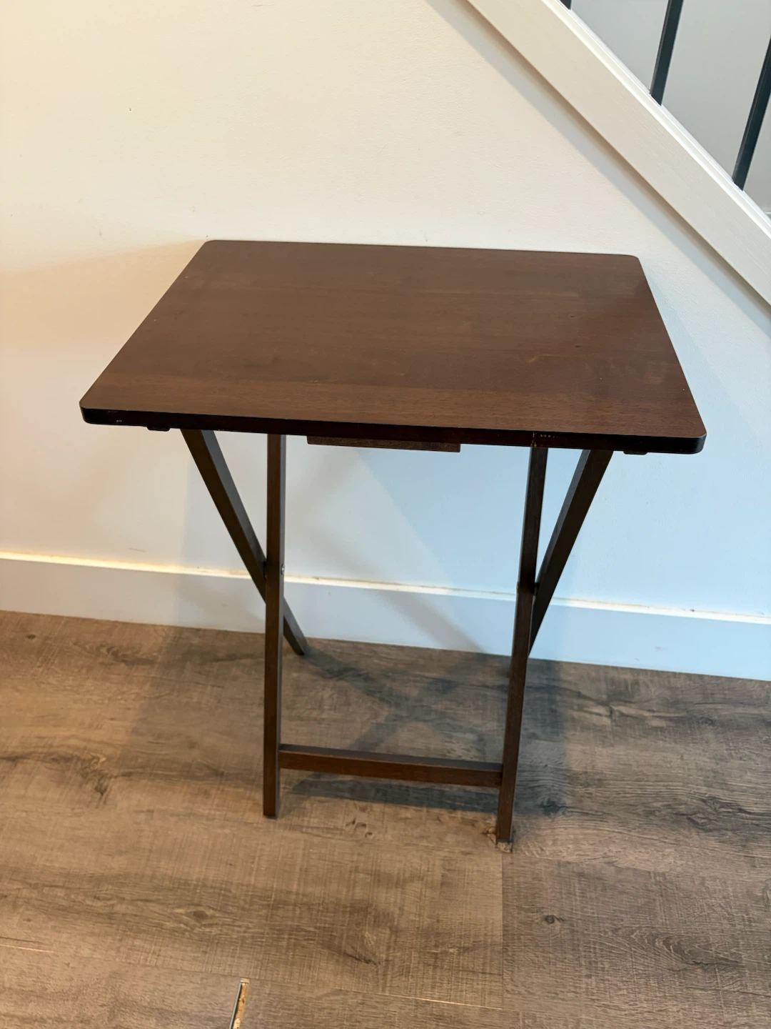 foadable side table wooden - photo 2