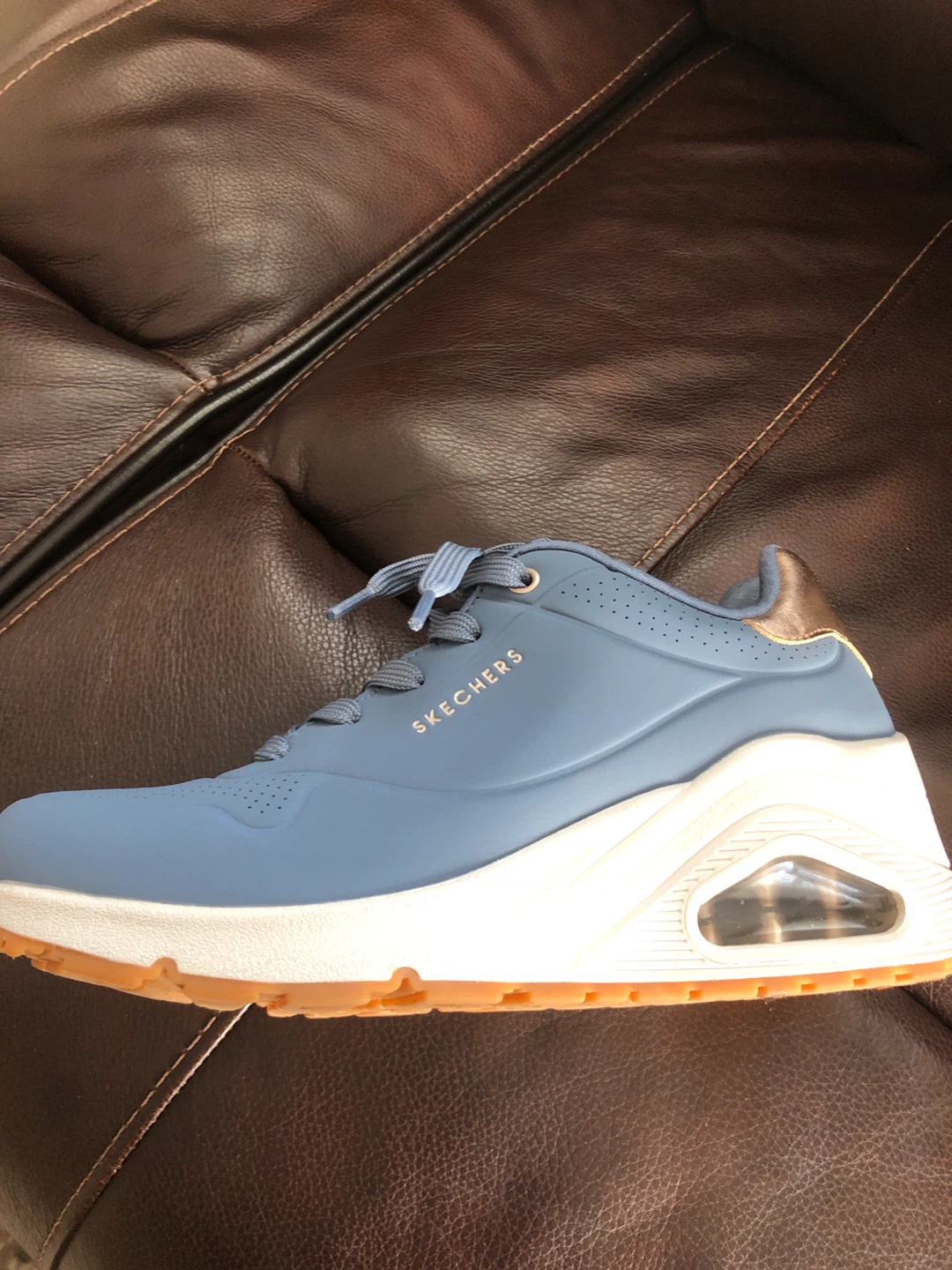 Skechers Blue Air-Cooled Memory Foam Sneakers - photo 2