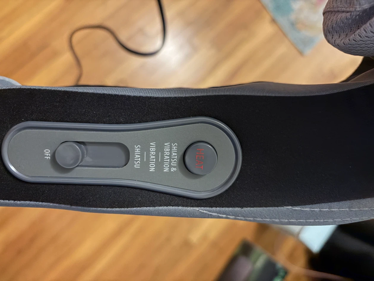 HOMEDICS Shiatsu & Vibration Neck Massager ( with Heat) - photo 3