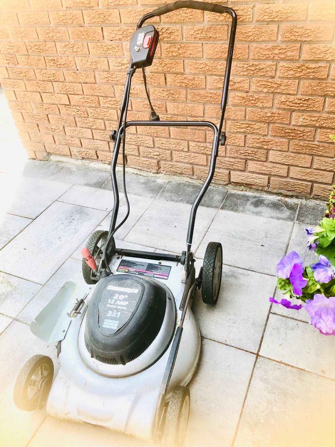 DURAMAX 20" Electric Mower 12 AMP 3-in-1