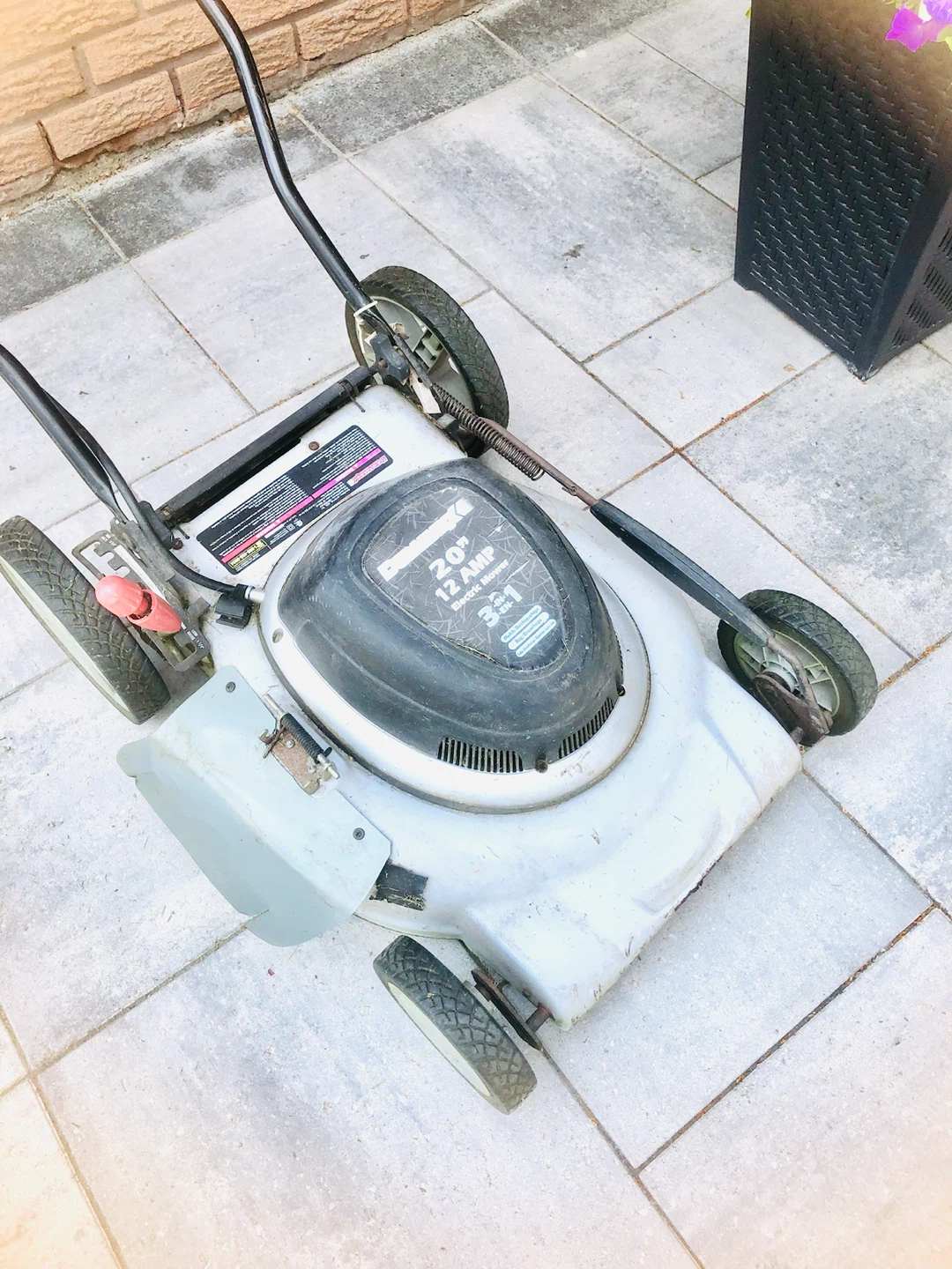 DURAMAX 20" Electric Mower 12 AMP 3-in-1 - photo 2