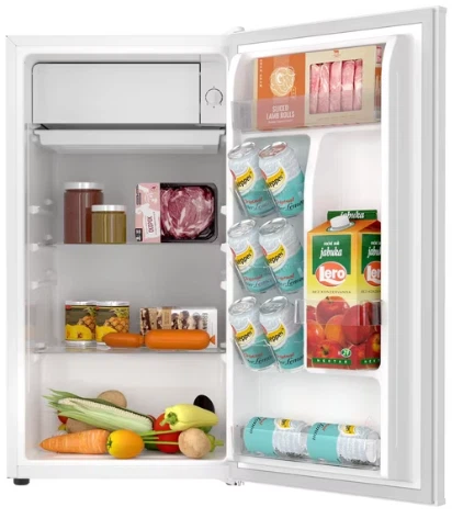 Hamilton White Compact Refrigerator - photo 2
