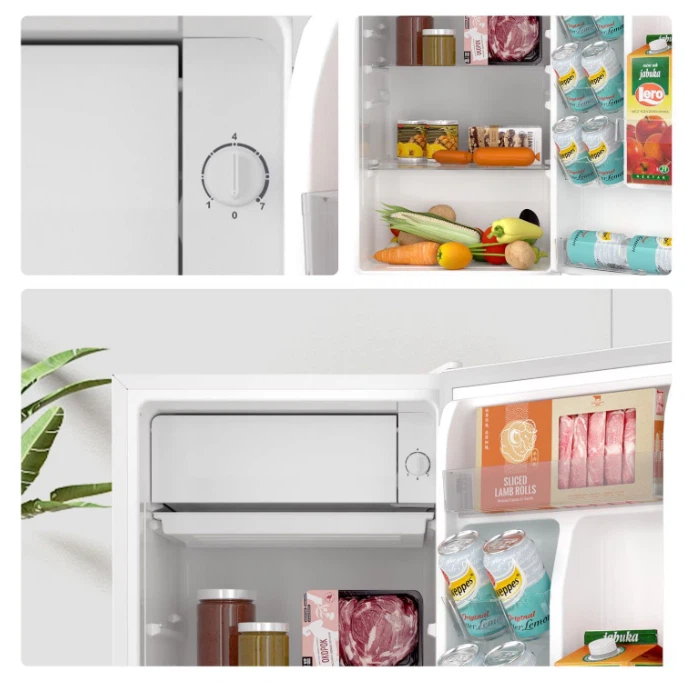 Hamilton White Compact Refrigerator - photo 3