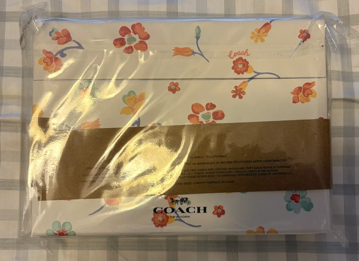 ✨✨Coach New York Note Card Set - Floral Print - photo 2
