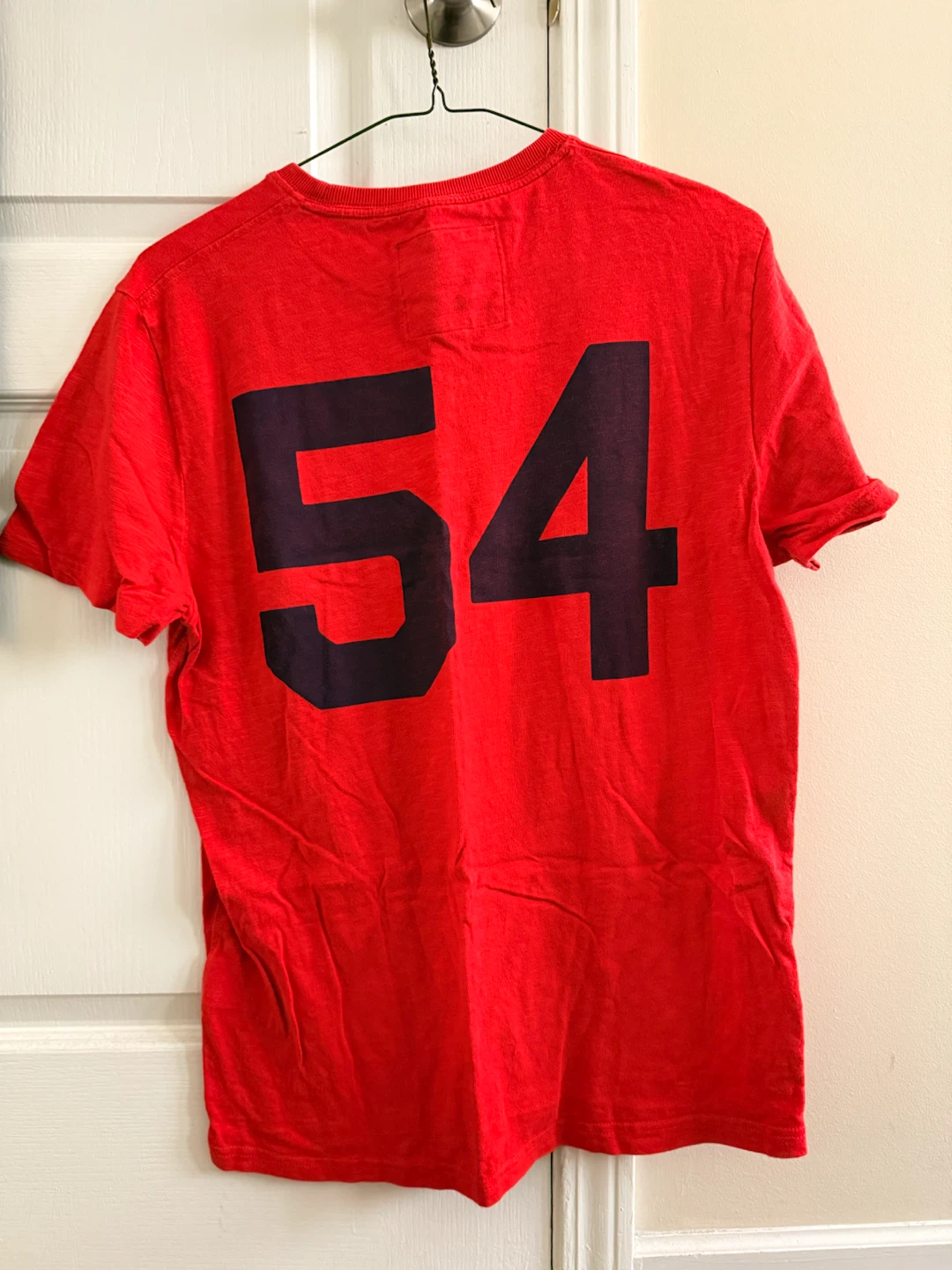 Superdry Red T-Shirt with "54" Graphic - photo 2