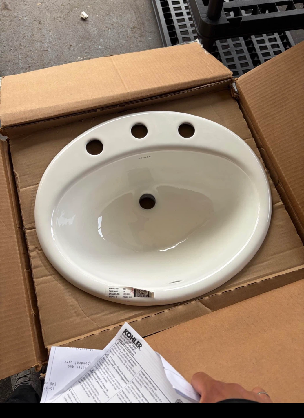 KOHLER Farmington Topmount Bathroom Sink - photo 3