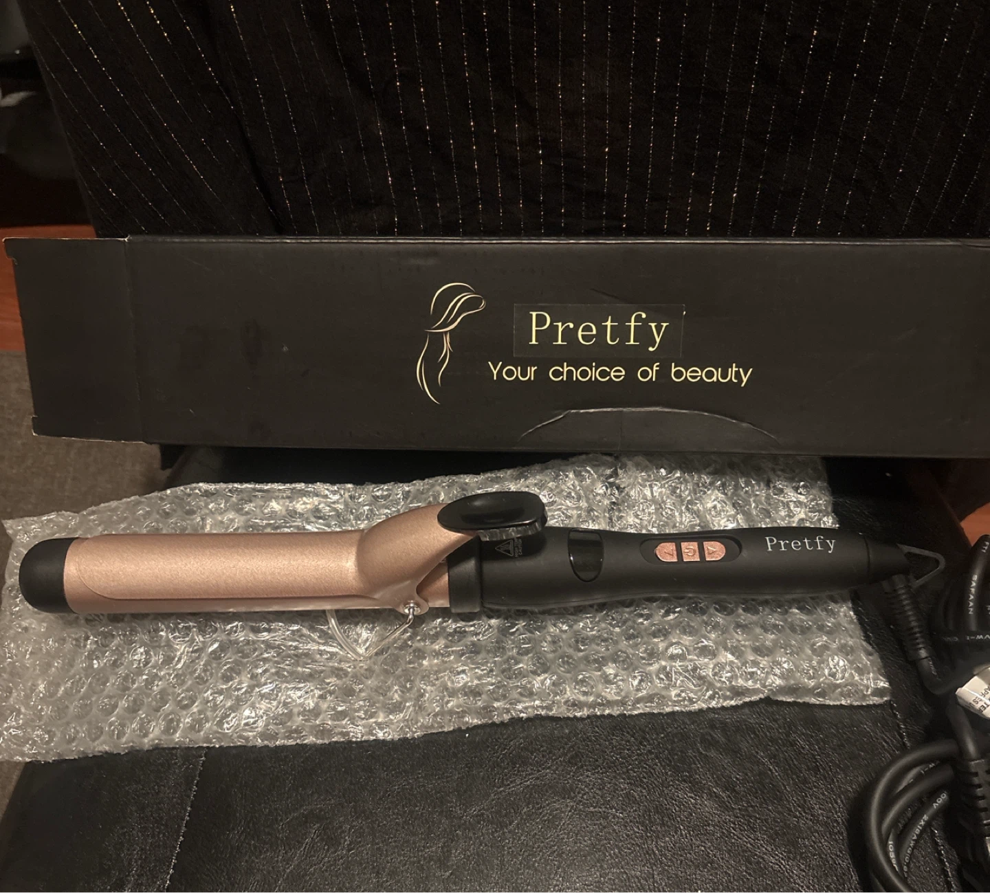 Pretfy Curling Iron - Rose Gold - photo 2