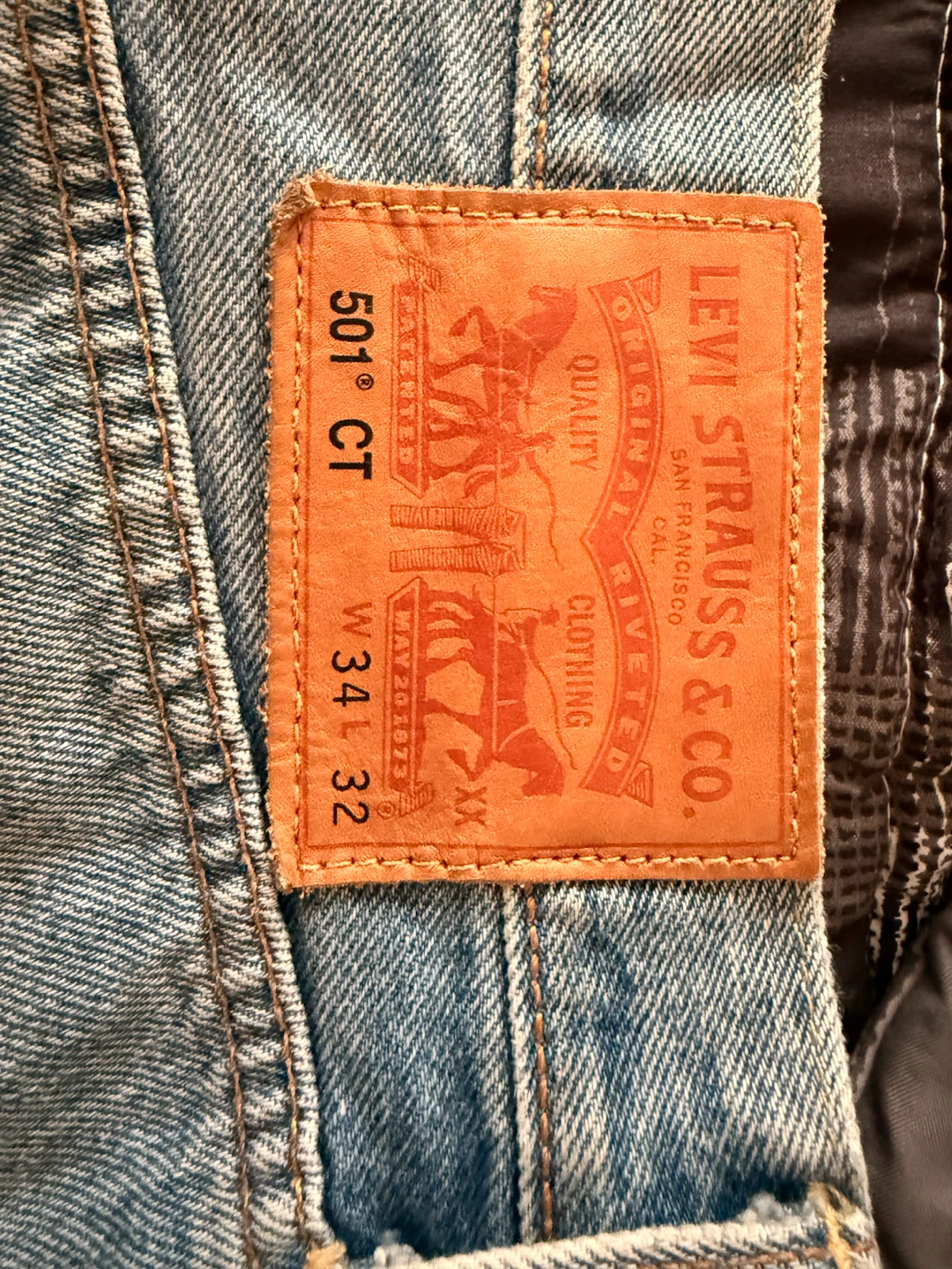 Levi's 501 CT Jeans - Size 34x32 - photo 4