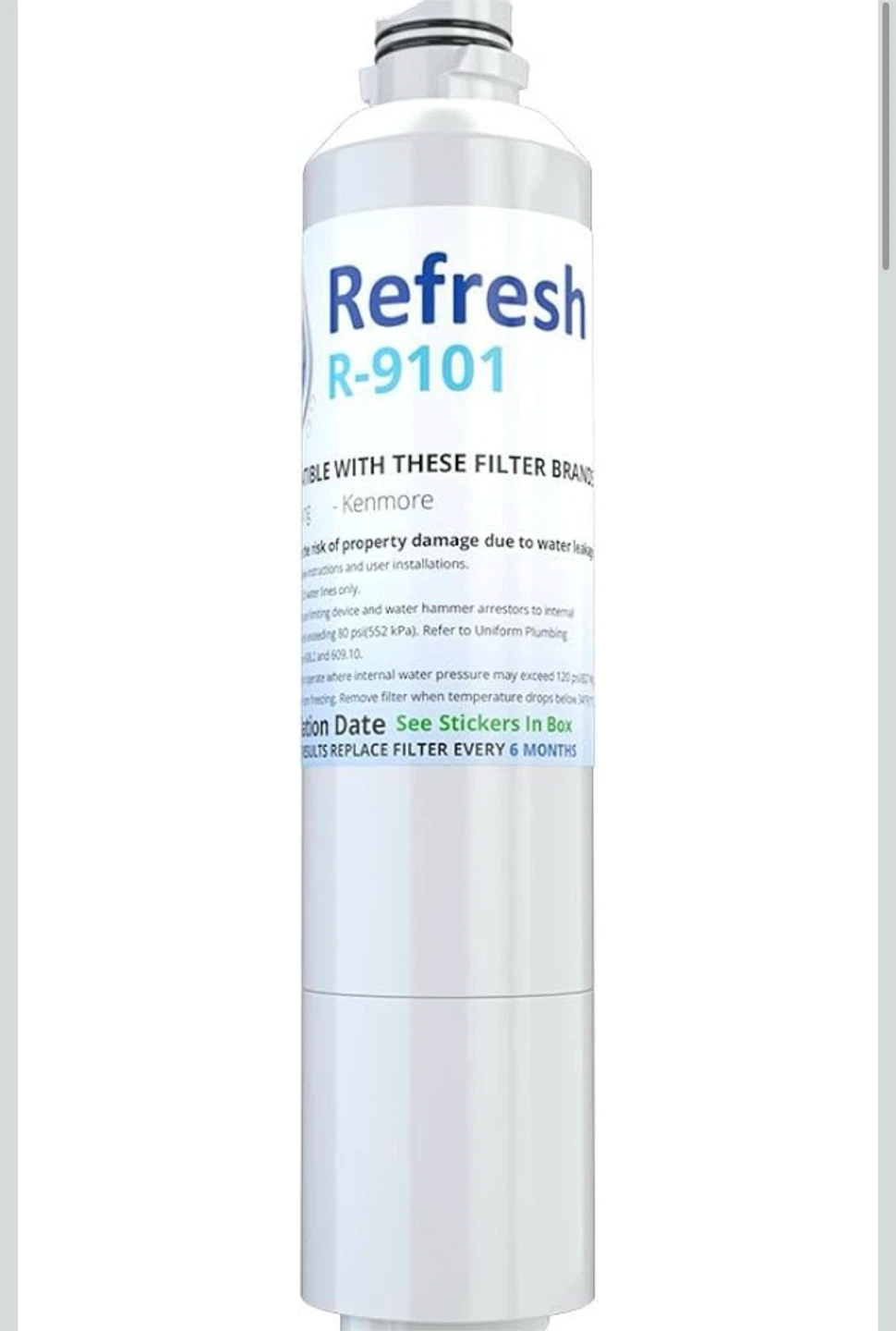 Refresh Refrigerator Water Filters R-9101