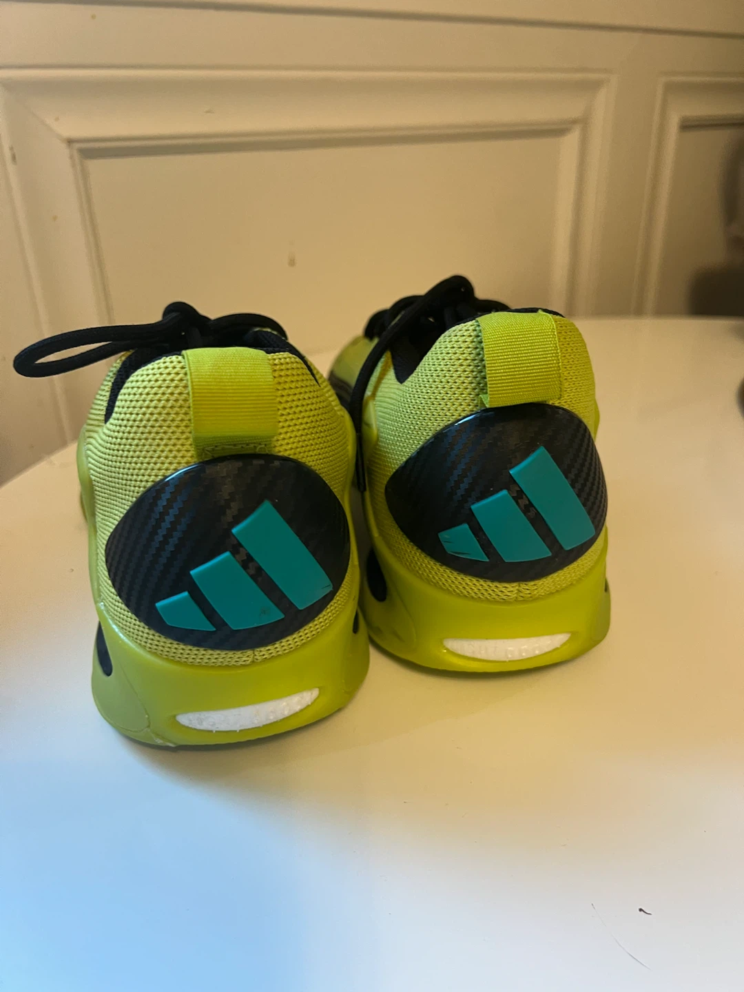 Adidas Running Shoes - Neon Yellow - photo 3