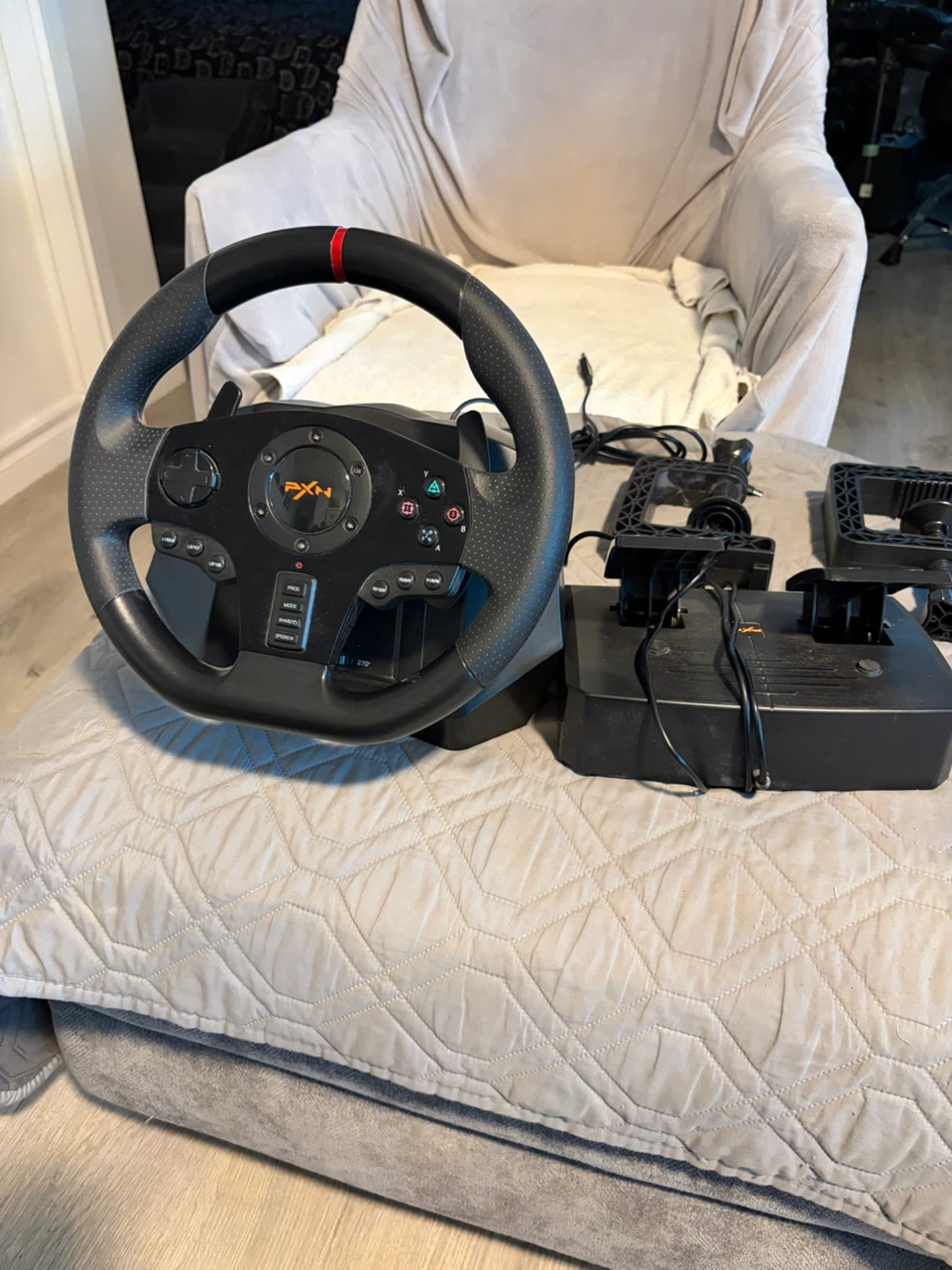 PXN Racing Steering Wheel and Pedals