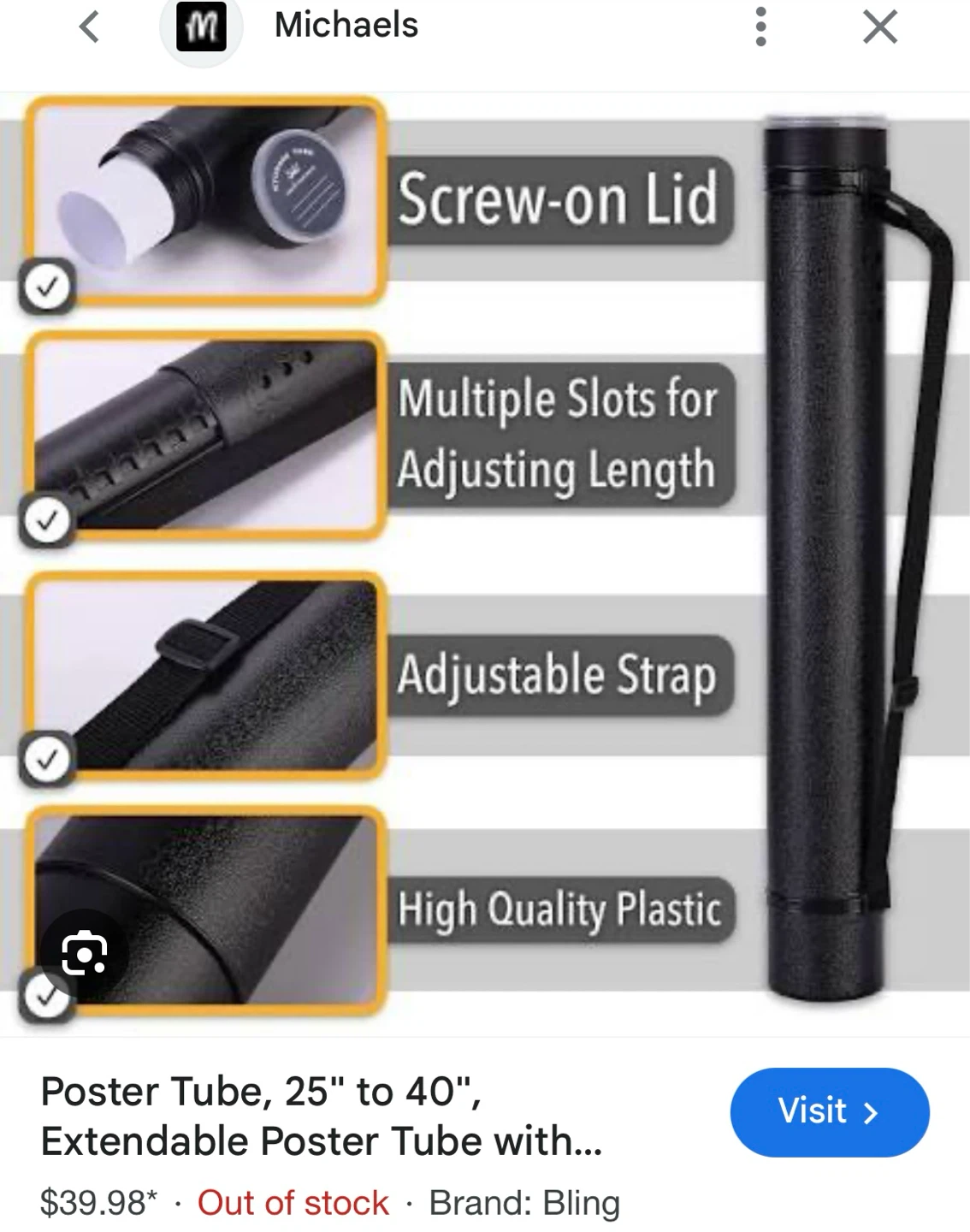 Expandable Storage Tube - photo 3