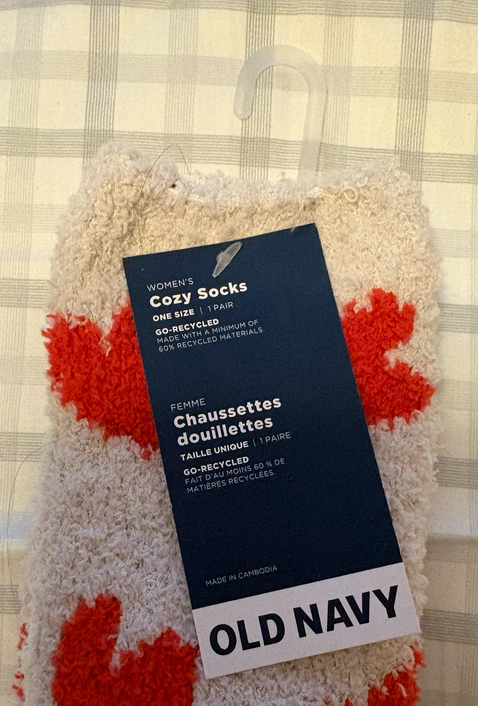 ✨✨Old Navy Women's Cozy Socks - Red Hearts - photo 2