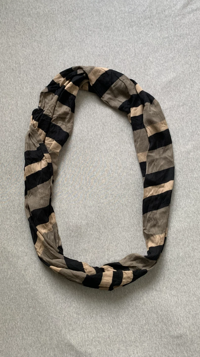Reitmans Striped Infinity Scarf