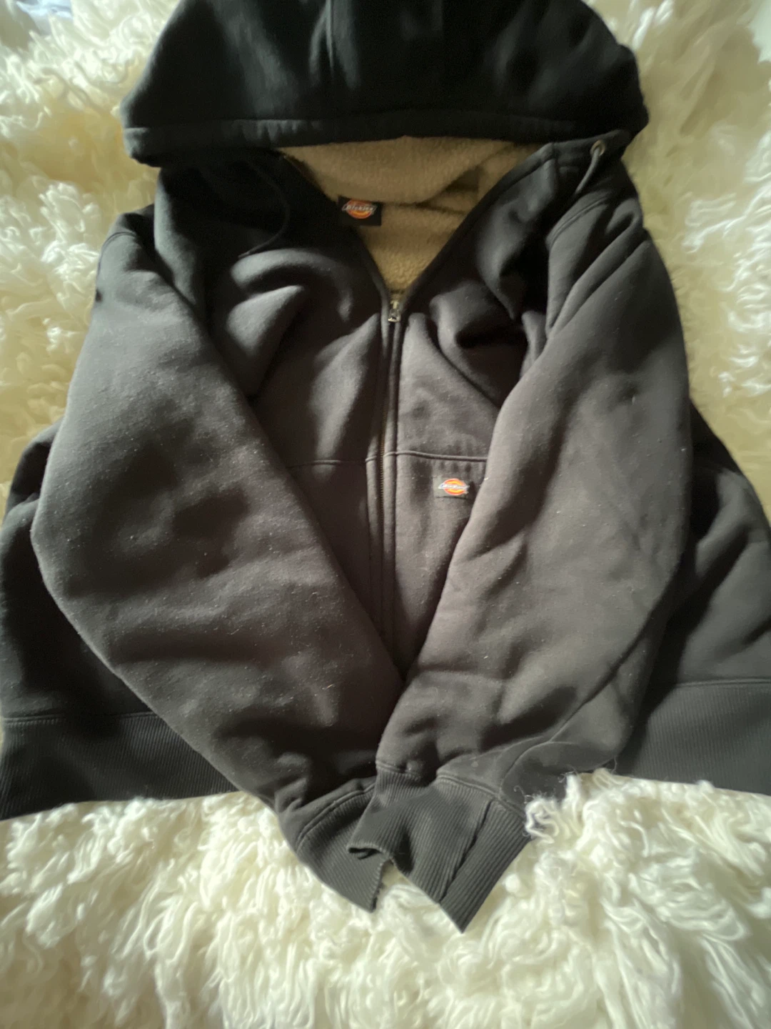 Dickies Sherpa Lined Zip-Up Hoodie