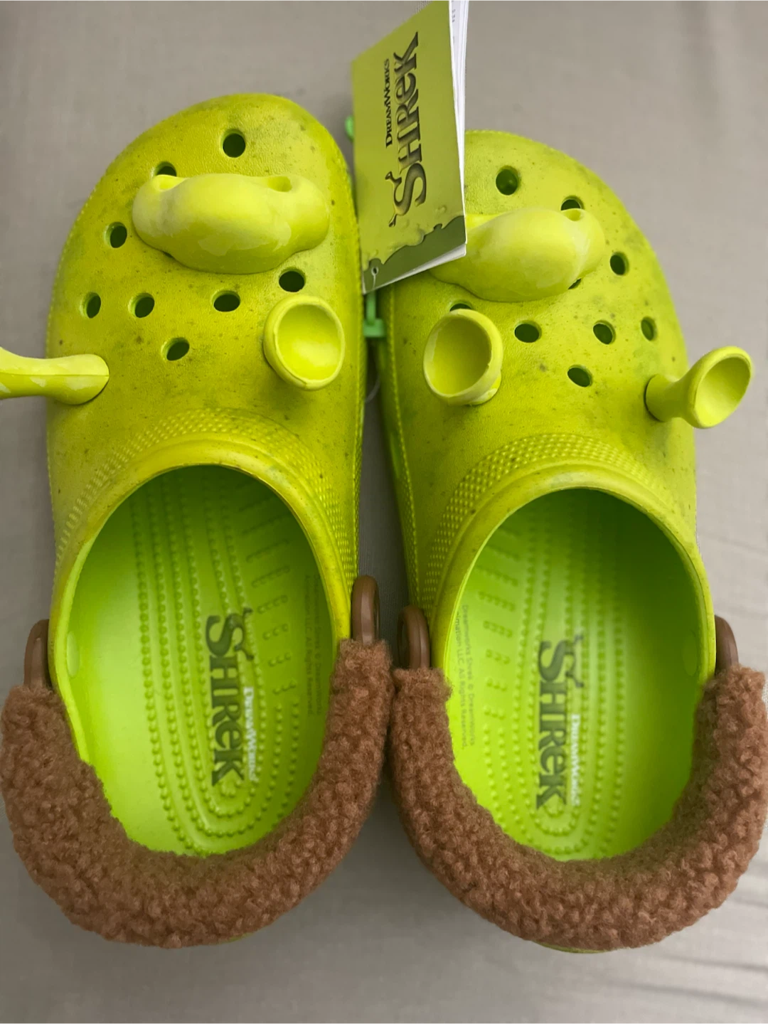 Crocs Shrek Lined Clogs
