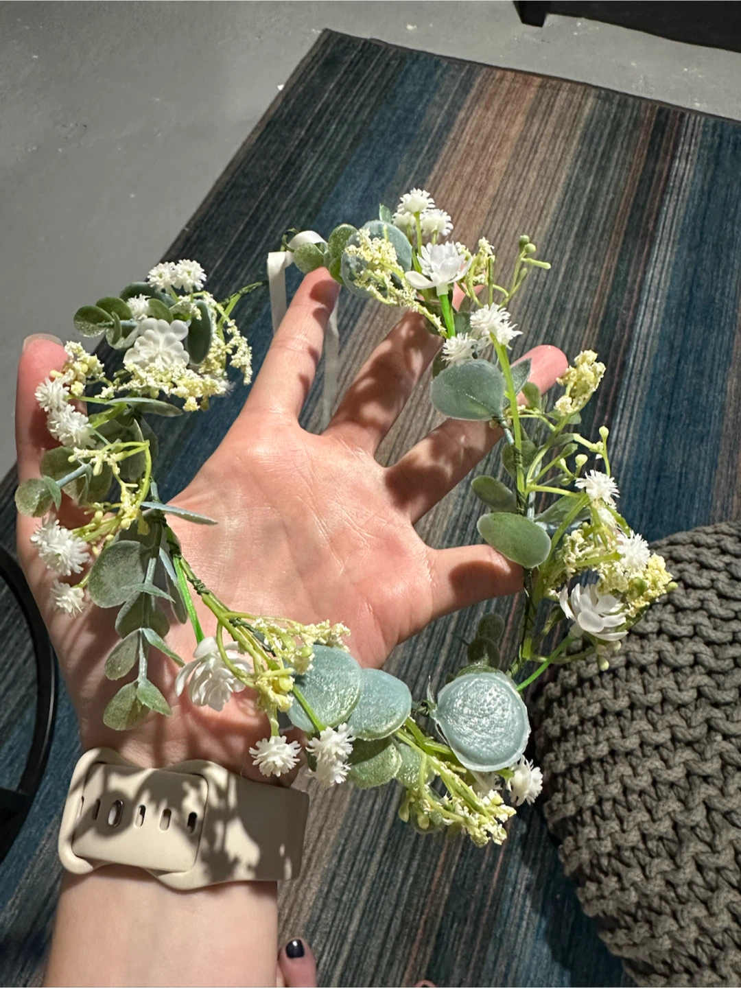 🆓 Floral Crown Headband - plastic