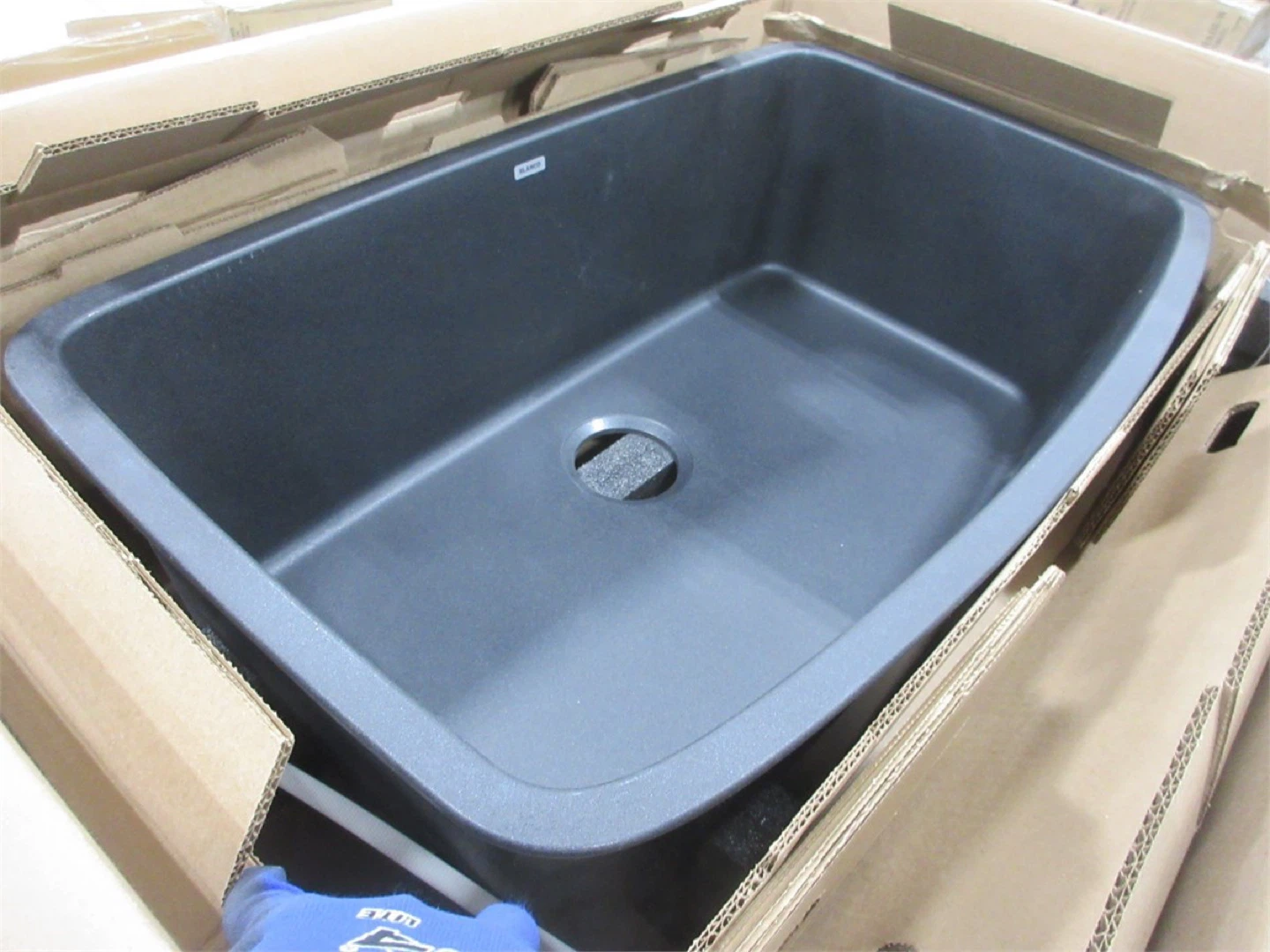 Blanco VALEA 32 in. Undermount Bowl Anthracite Kitchen Sink - photo 3