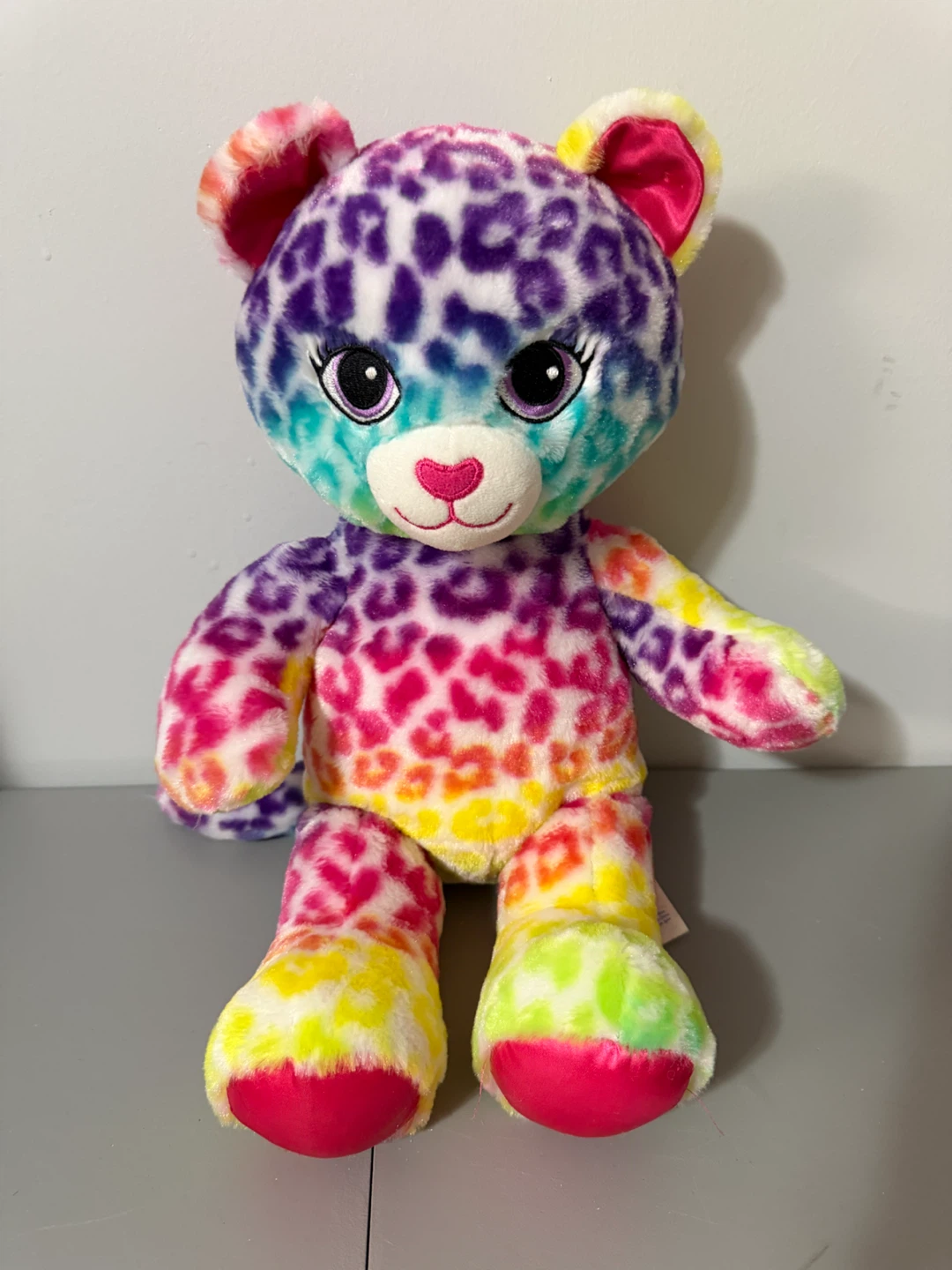 Build-A-Bear Lisa Frank Rainbow Leopard 17" 2016