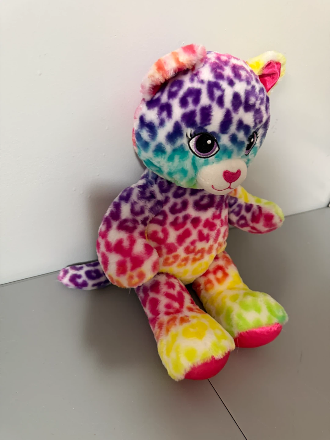 Build-A-Bear Lisa Frank Rainbow Leopard 17" 2016 - photo 2
