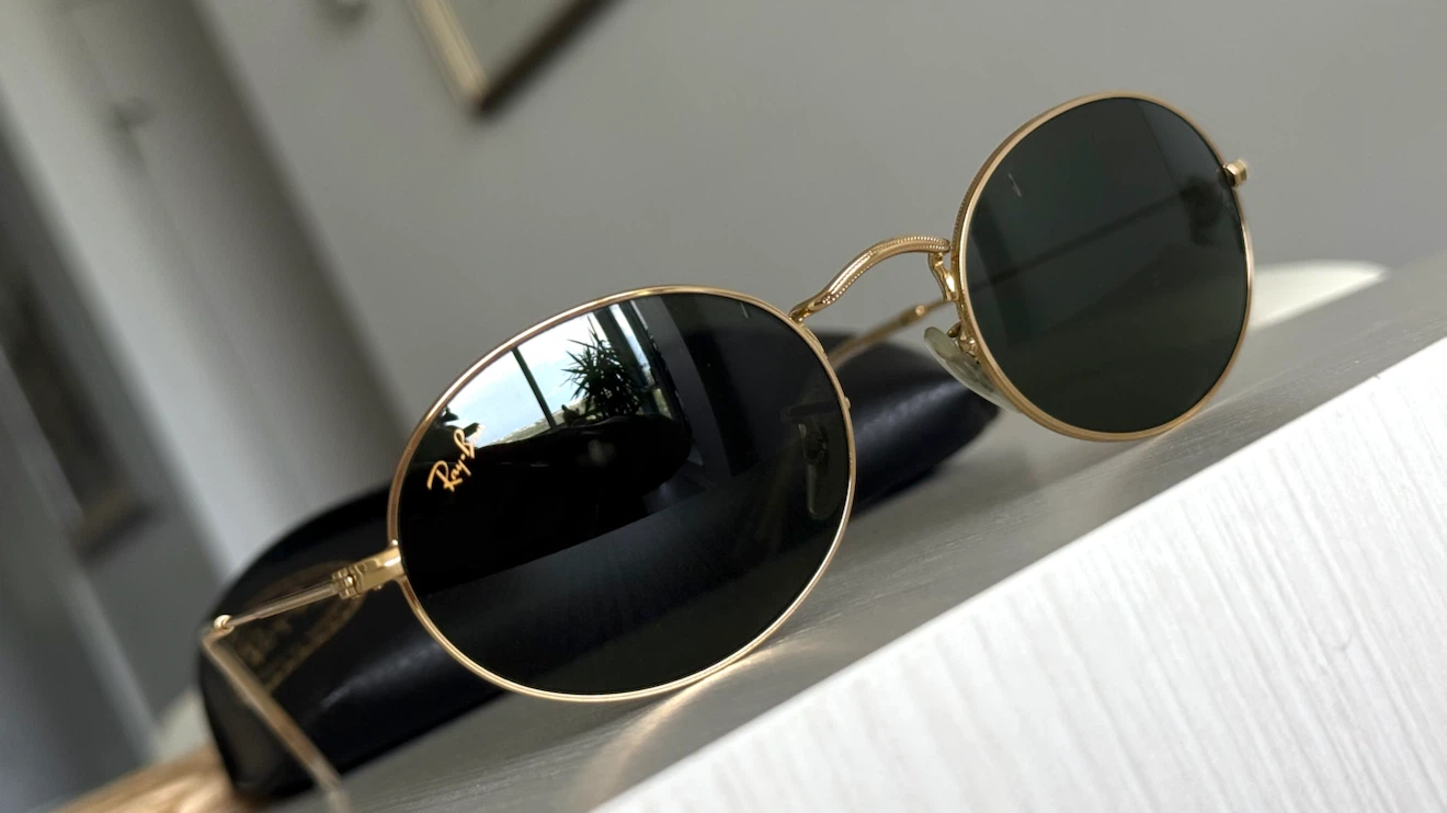 Ray-Ban sunglasses Polished Arista Gold RB3547 green Lenses - photo 2