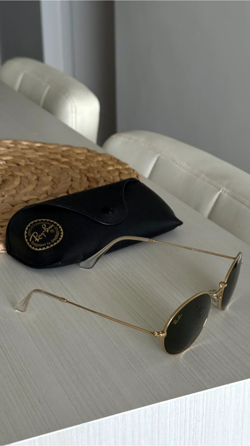 Ray-Ban sunglasses Polished Arista Gold RB3547 green Lenses - photo 3