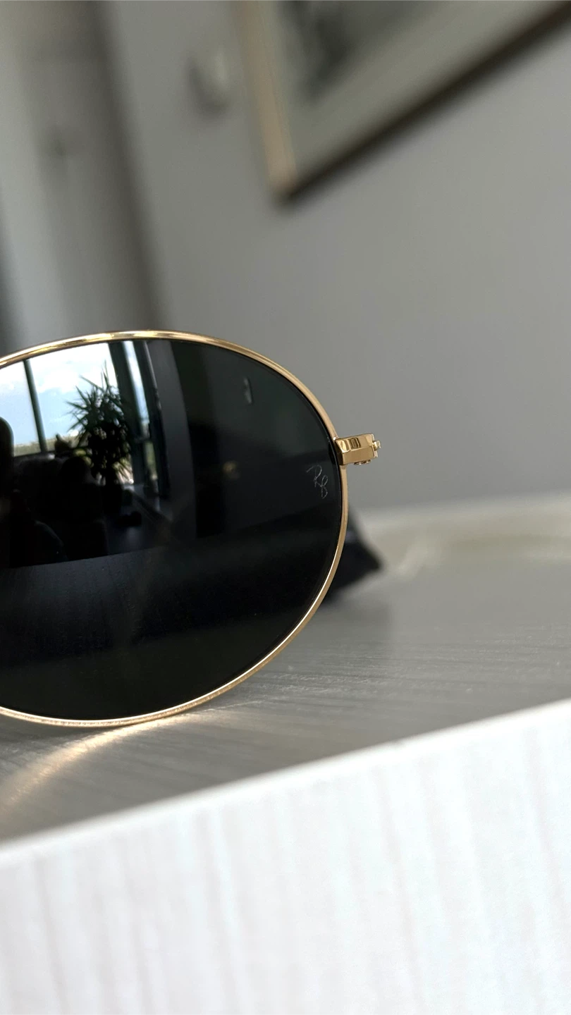 Ray-Ban sunglasses Polished Arista Gold RB3547 green Lenses - photo 4
