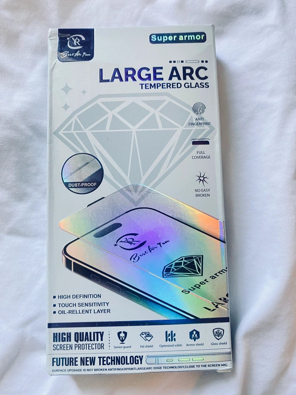 Best for You Large Arc Tempered Glass Screen Protector