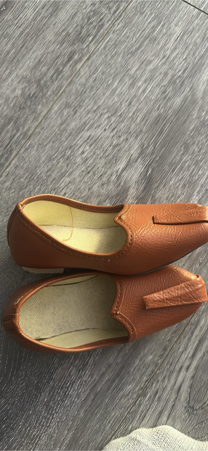 Brown Leather Loafers