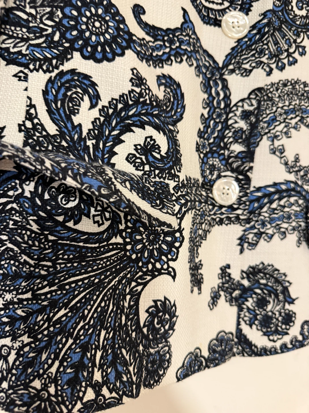Talbots Women's Paisley Blazer Size 6 - photo 3