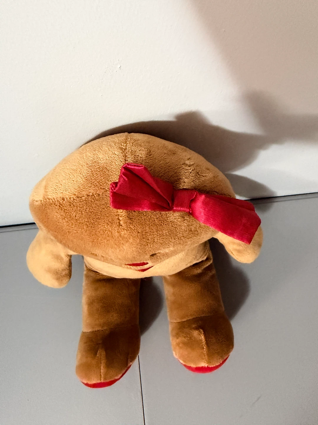 Build A Bear Gingerbread Plush Toy with Red Bow 2017 - photo 3