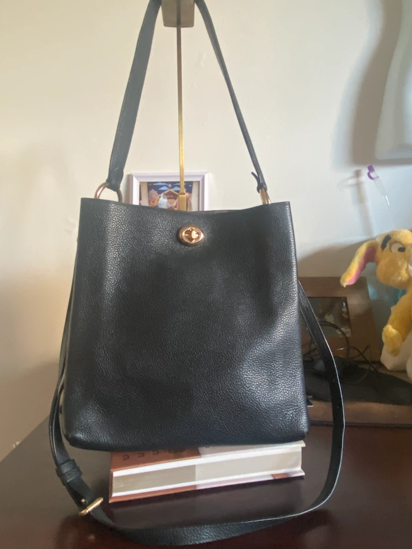 Coach Charlie bucket leather