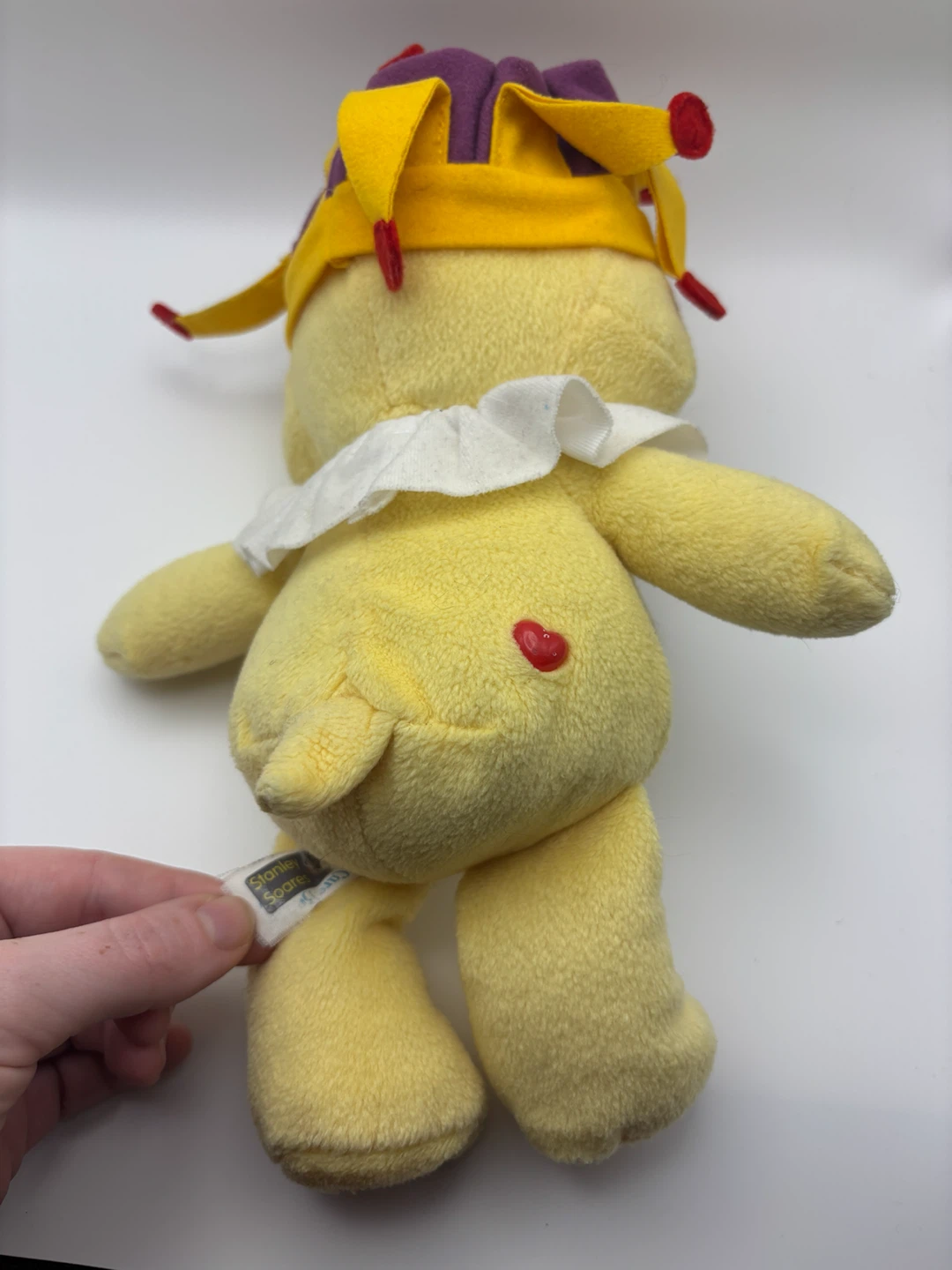 Care Bears 13” King Funshine Bear Plush 2004 Special Ed. Rare - photo 2