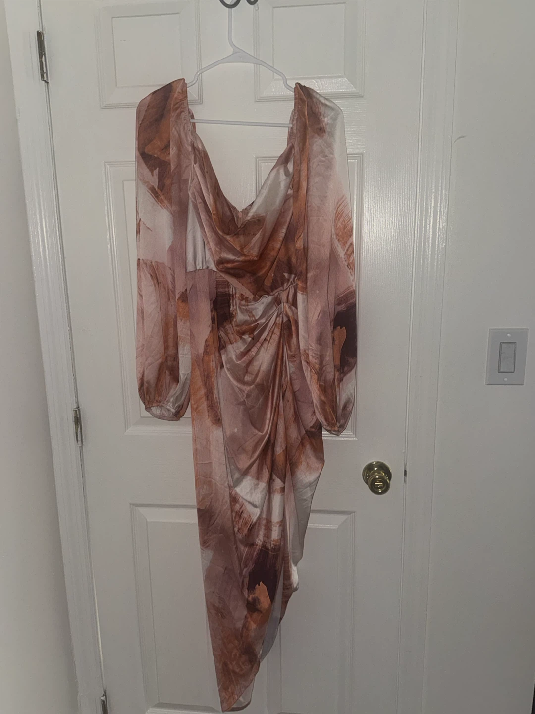 Shein Ruched Drape Midi Dress - photo 2