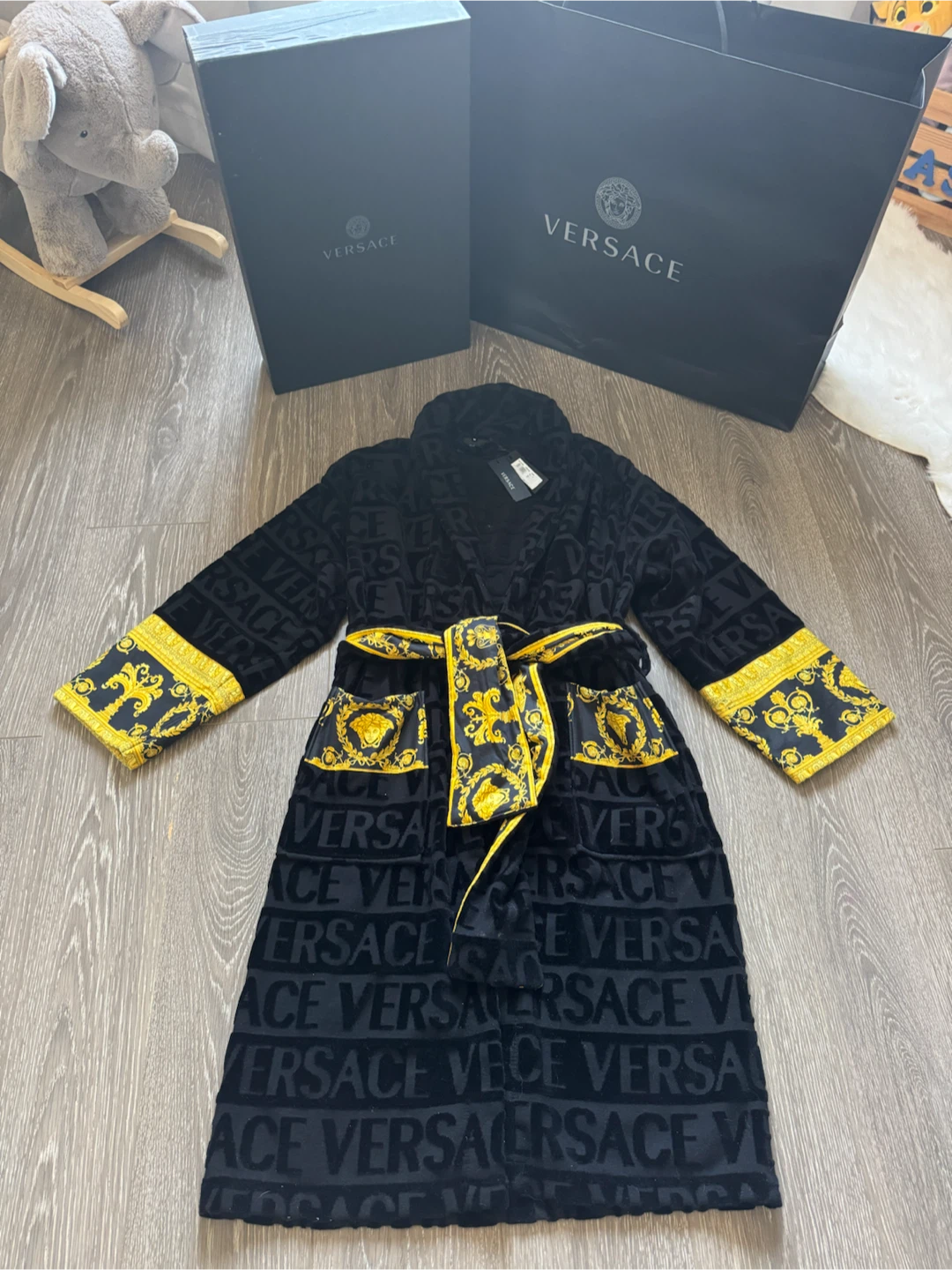 Versace Baroque Bathrobe Size M