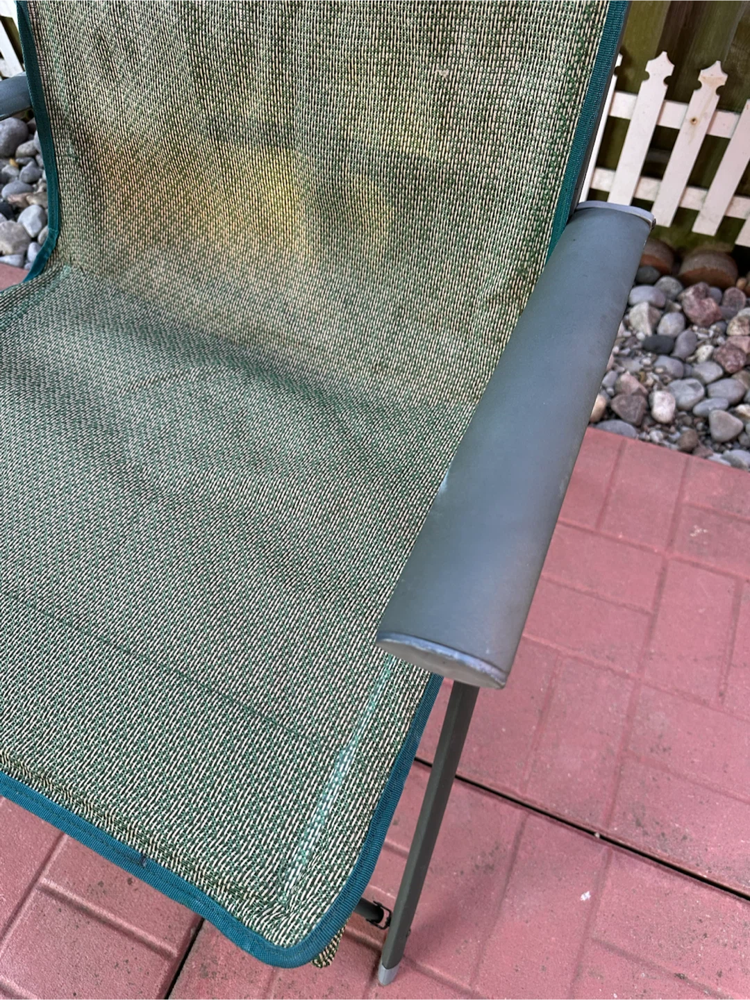 Green Folding Camping Chair with Bag - photo 4