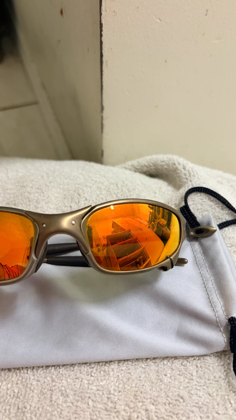 Oakley Sunglasses with Orange Lenses