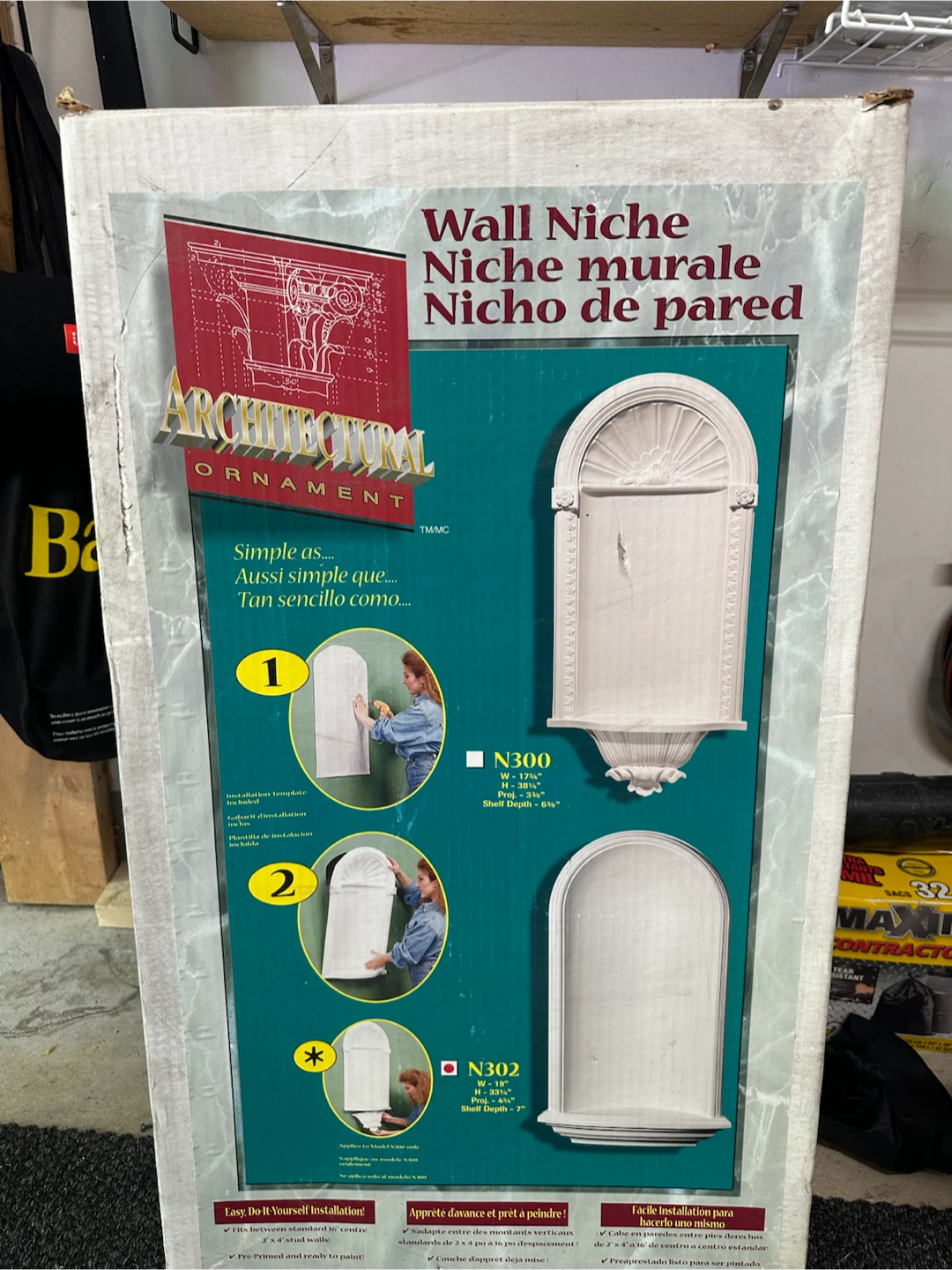 Architectural Ornament Wall Niche