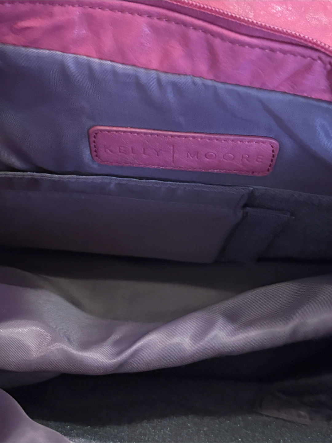 Kelly Moore B-Hobo Pink Vegan Leather Camera or Diaper Bag - photo 5