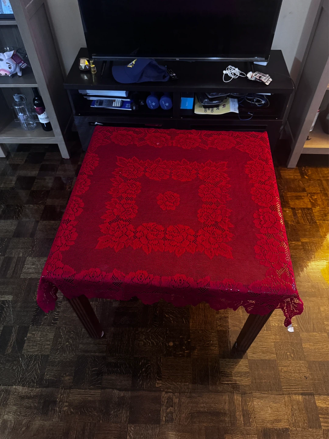 Wooden Square Table